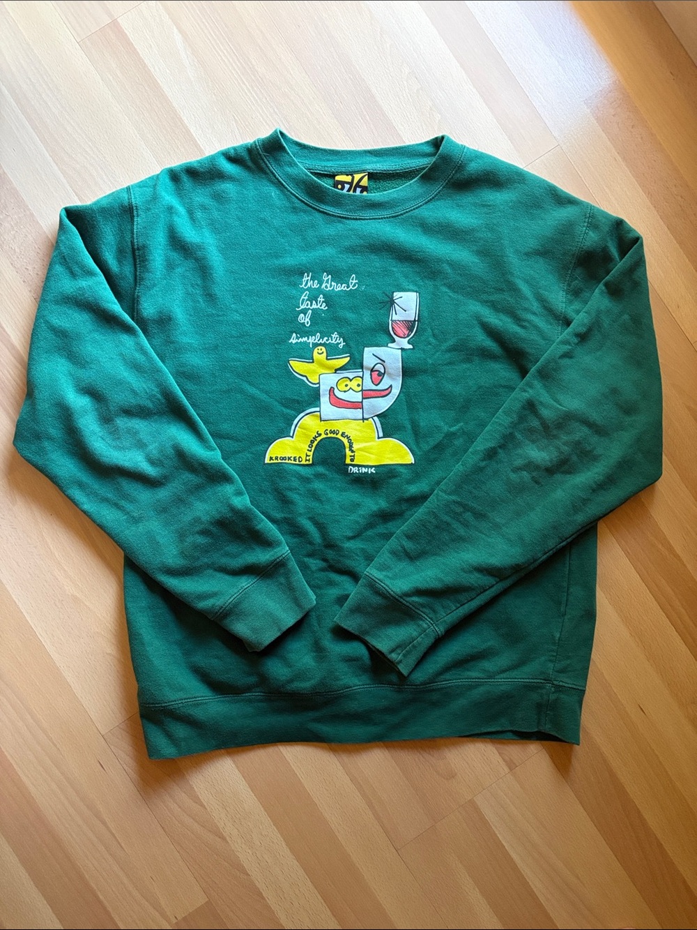 Krooked Skateboard Graphic Crewneck